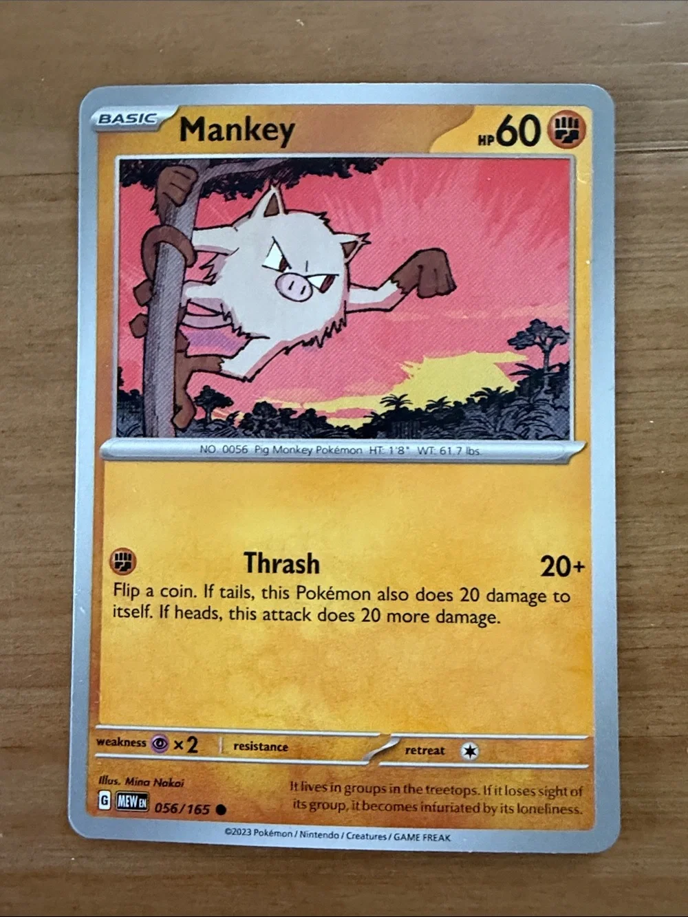 Mankey & Primeape Lot | Fusion Strike, Scarlet and Violet & Pokémon 151 | ✨5/$25